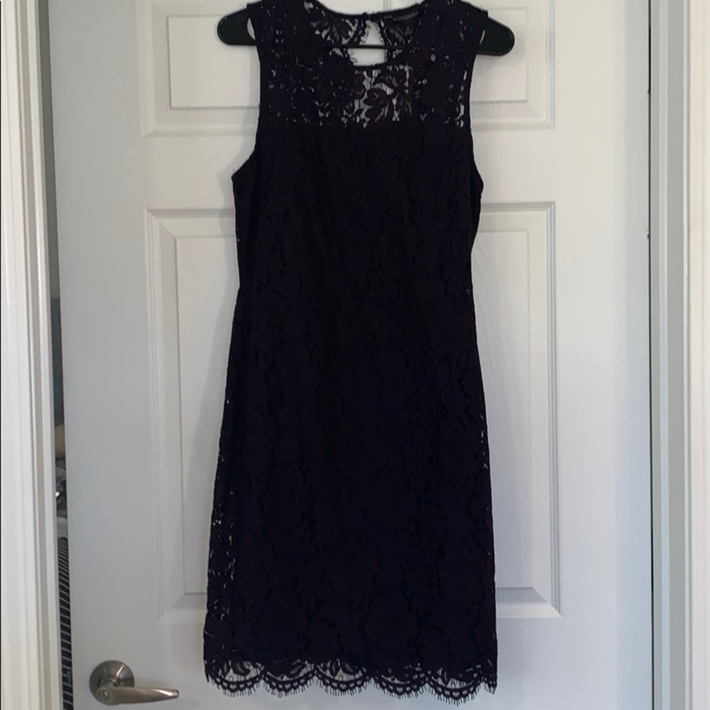 Purple Lace Dress